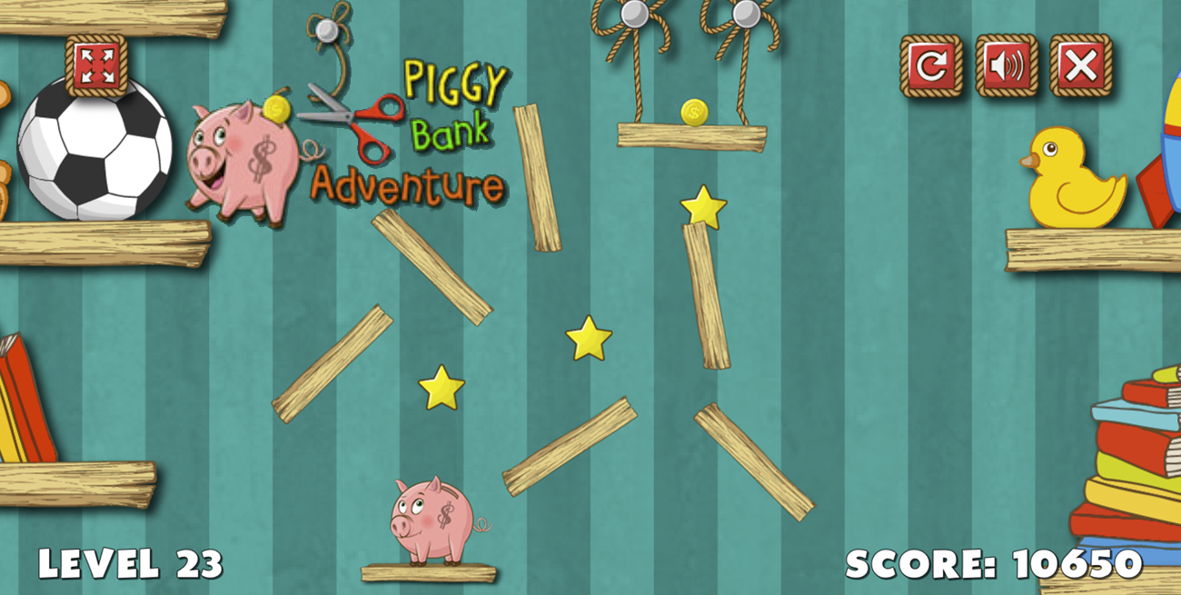 Piggy Bank Adventure.